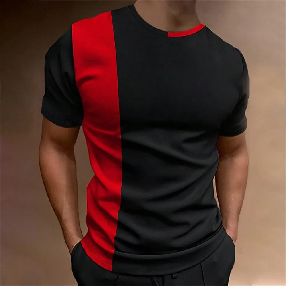 Summer Polyester Men'S T-Shirt
