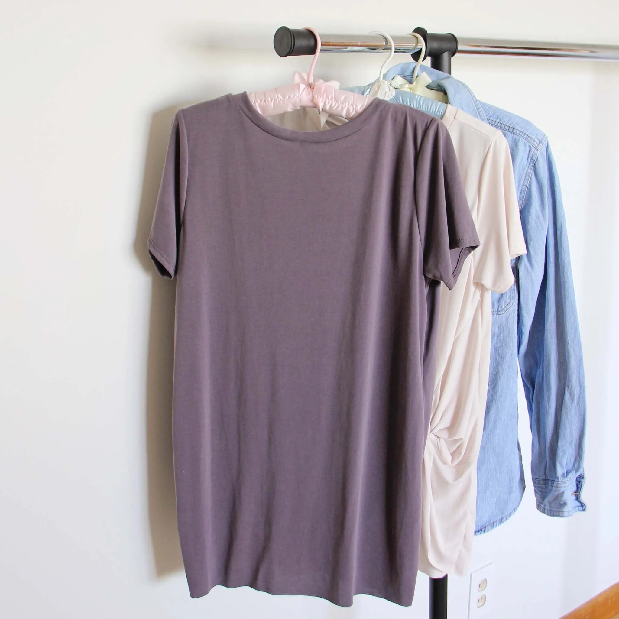 Sweet Knot Tee in Gray