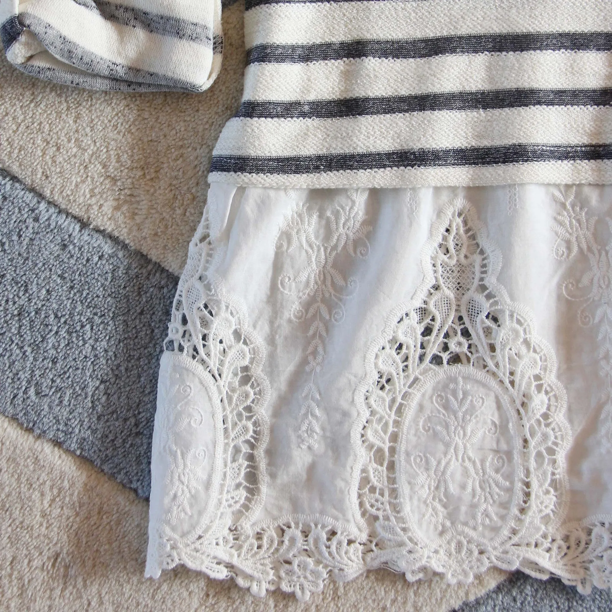 Swiftwater Lace Top in Navy