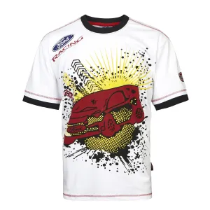 T-Shirt 3031 RallyCross Shortsleeve MSE Ford Splatter Rally X NEW White