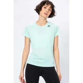 T SHIRT ADIDAS MAGLIA DONNA CLIMACOOL - OWN THE RUN VERDE ACQUA