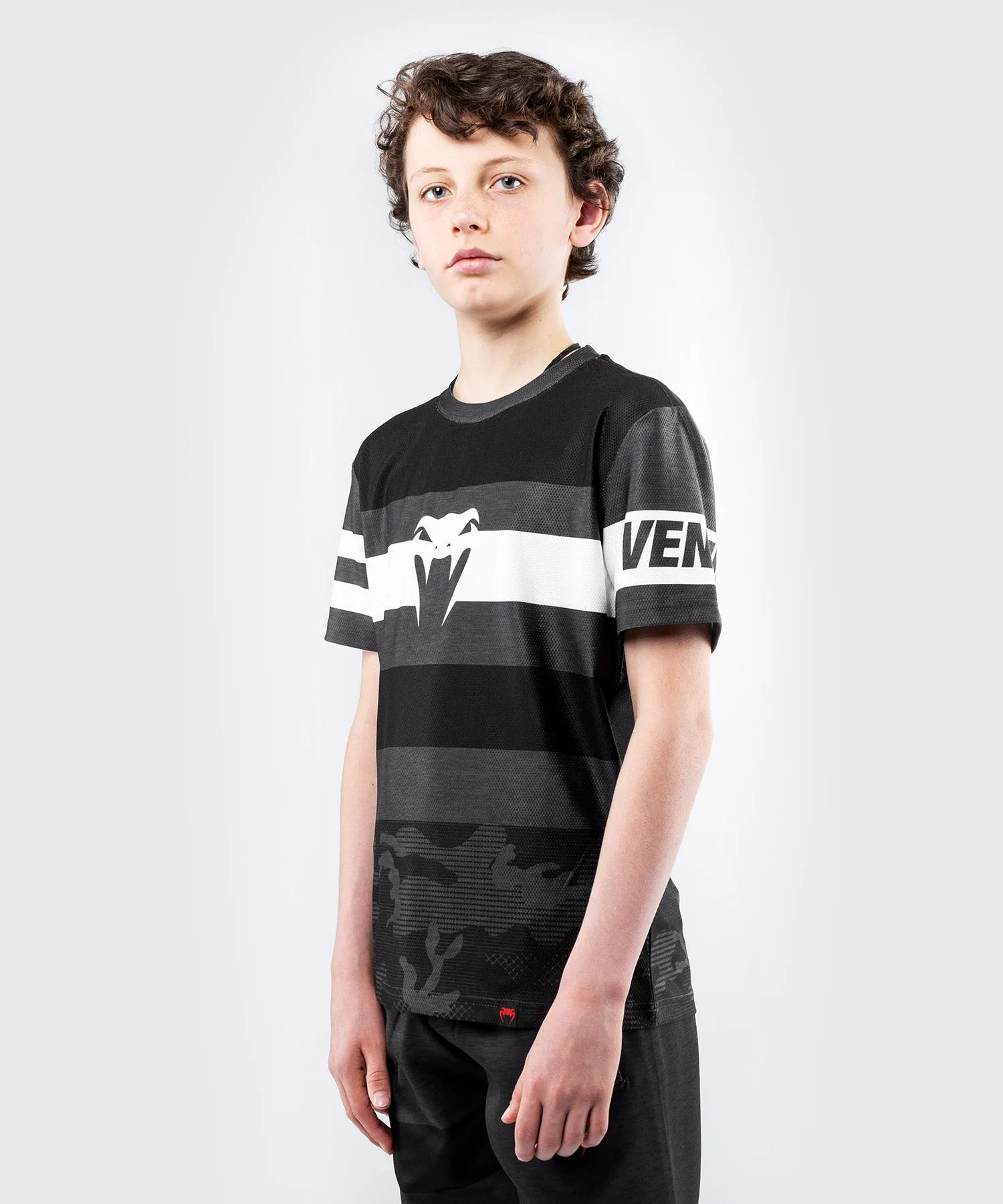 T-shirt Dry Tech Venum Bandit - pour enfants – Noir/Gris