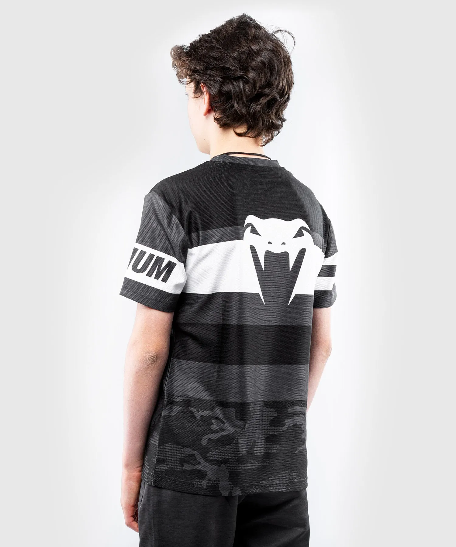 T-shirt Dry Tech Venum Bandit - pour enfants – Noir/Gris