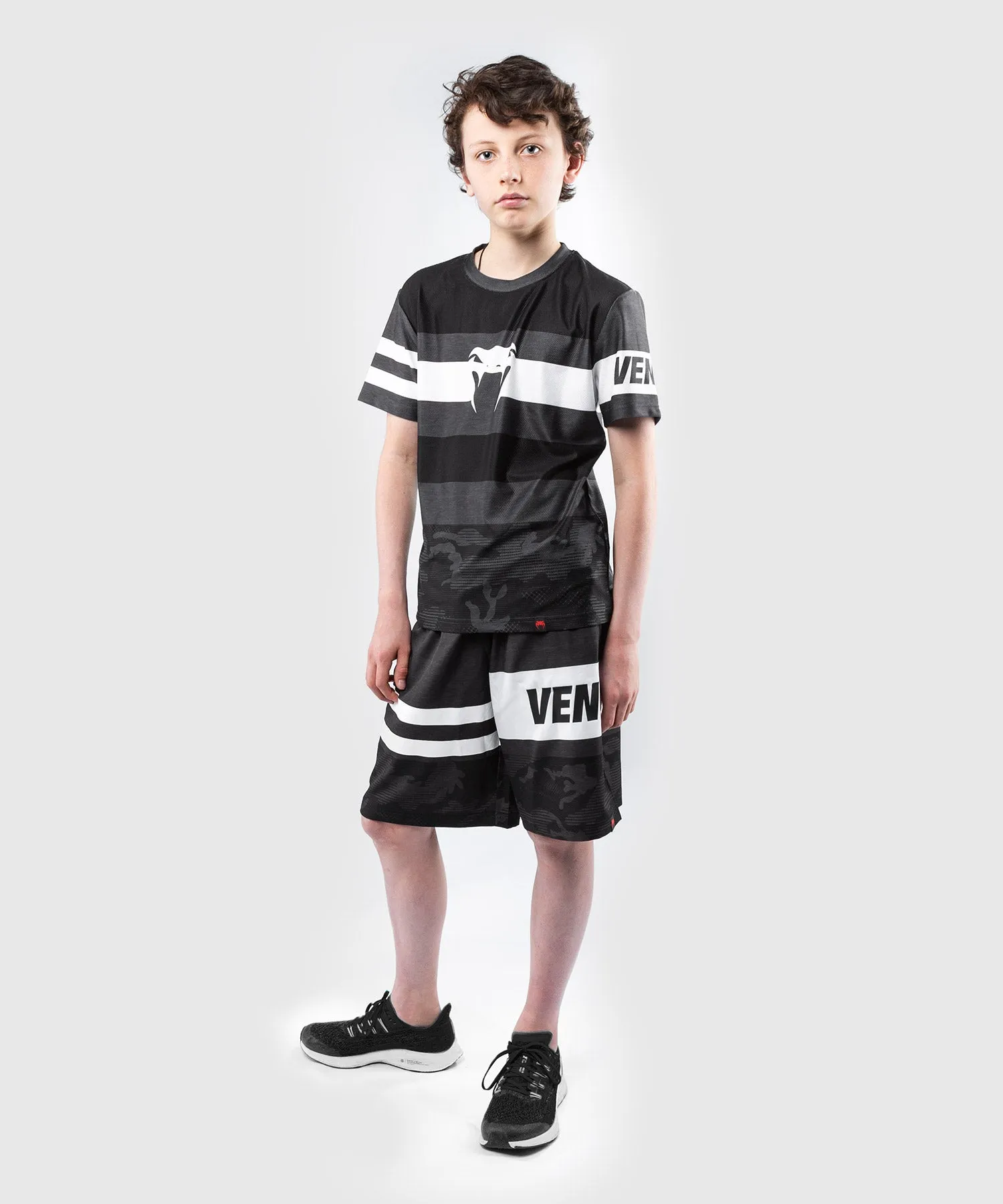 T-shirt Dry Tech Venum Bandit - pour enfants – Noir/Gris