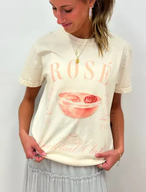 T-Shirt - Rose - COCKTAIL CLUB