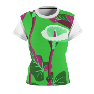 T-Shirt, White Garden