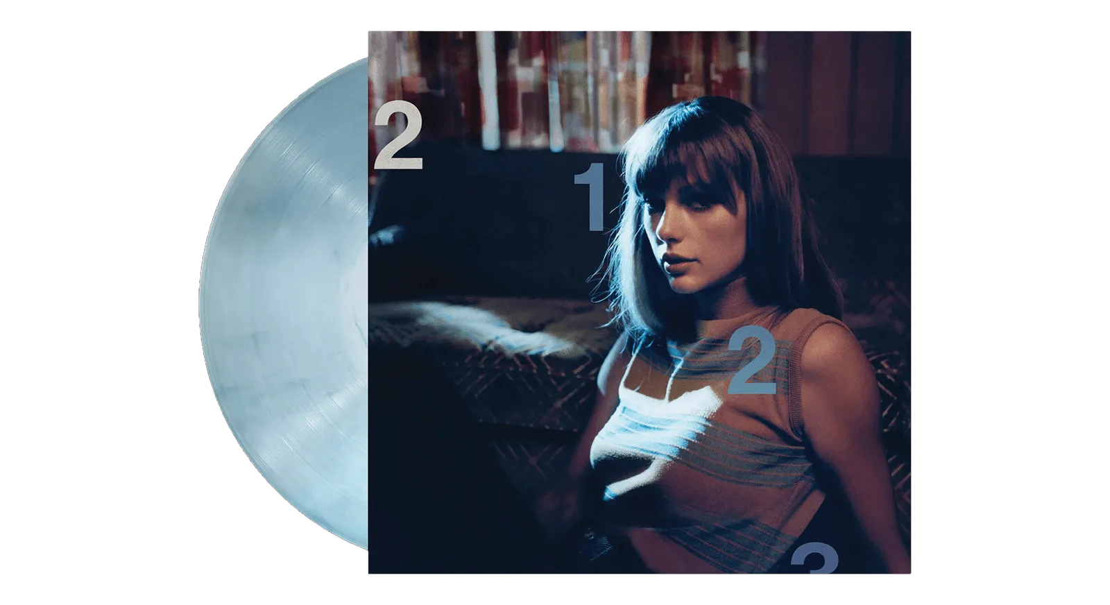 Taylor Swift : Midnights - Moonstone Blue Edition Vinyl