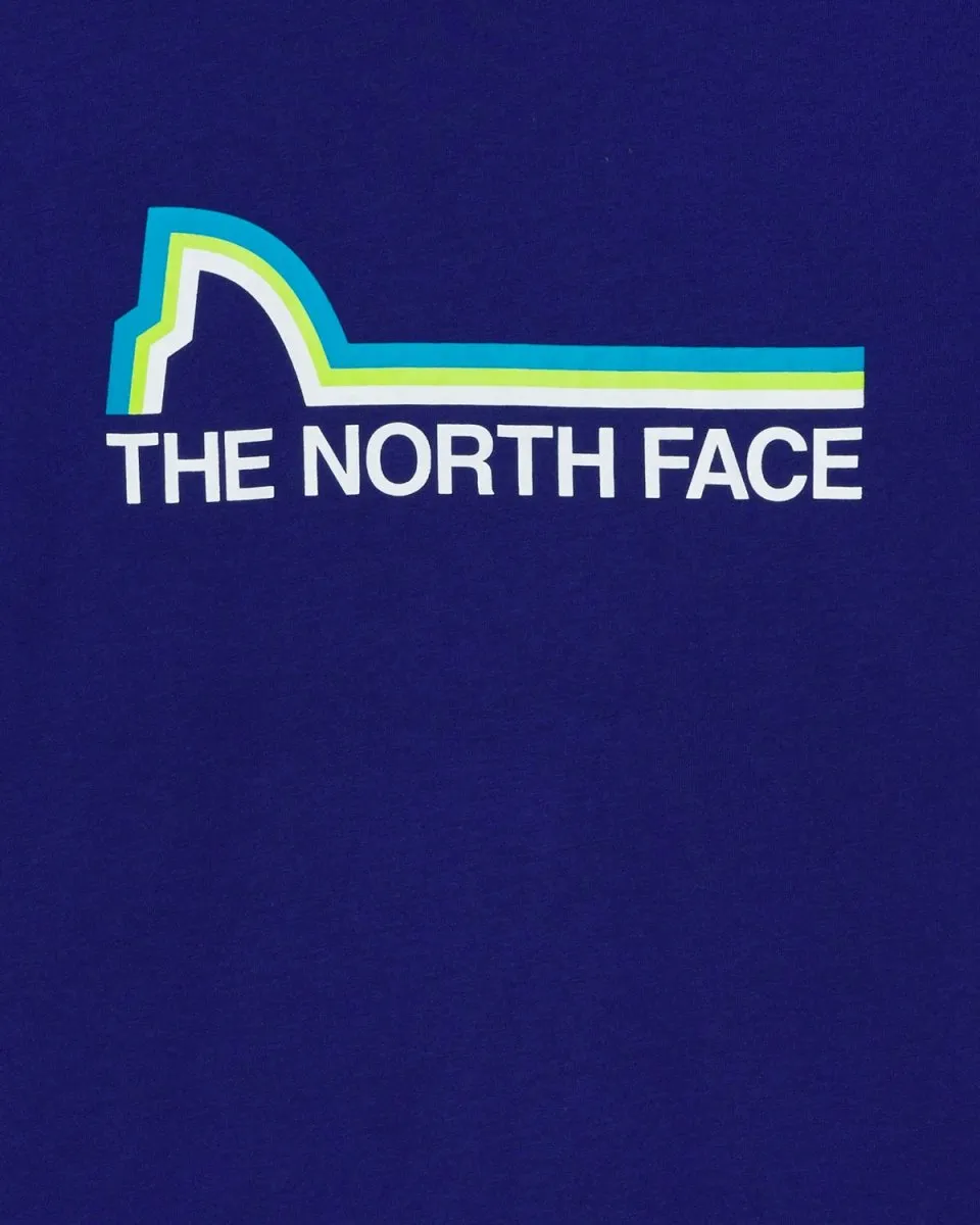 Teens L/S  On MTN Tee - Bolt Blue