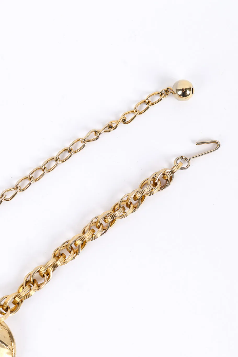 Textured Discs Necklace