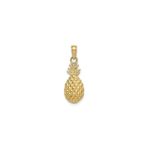 Textured Pineapple Charm