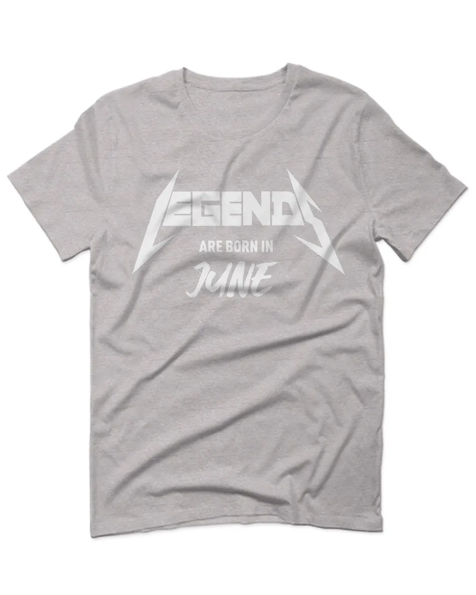 The Best Birthday Gift Legends are Born in June For men T Shirt