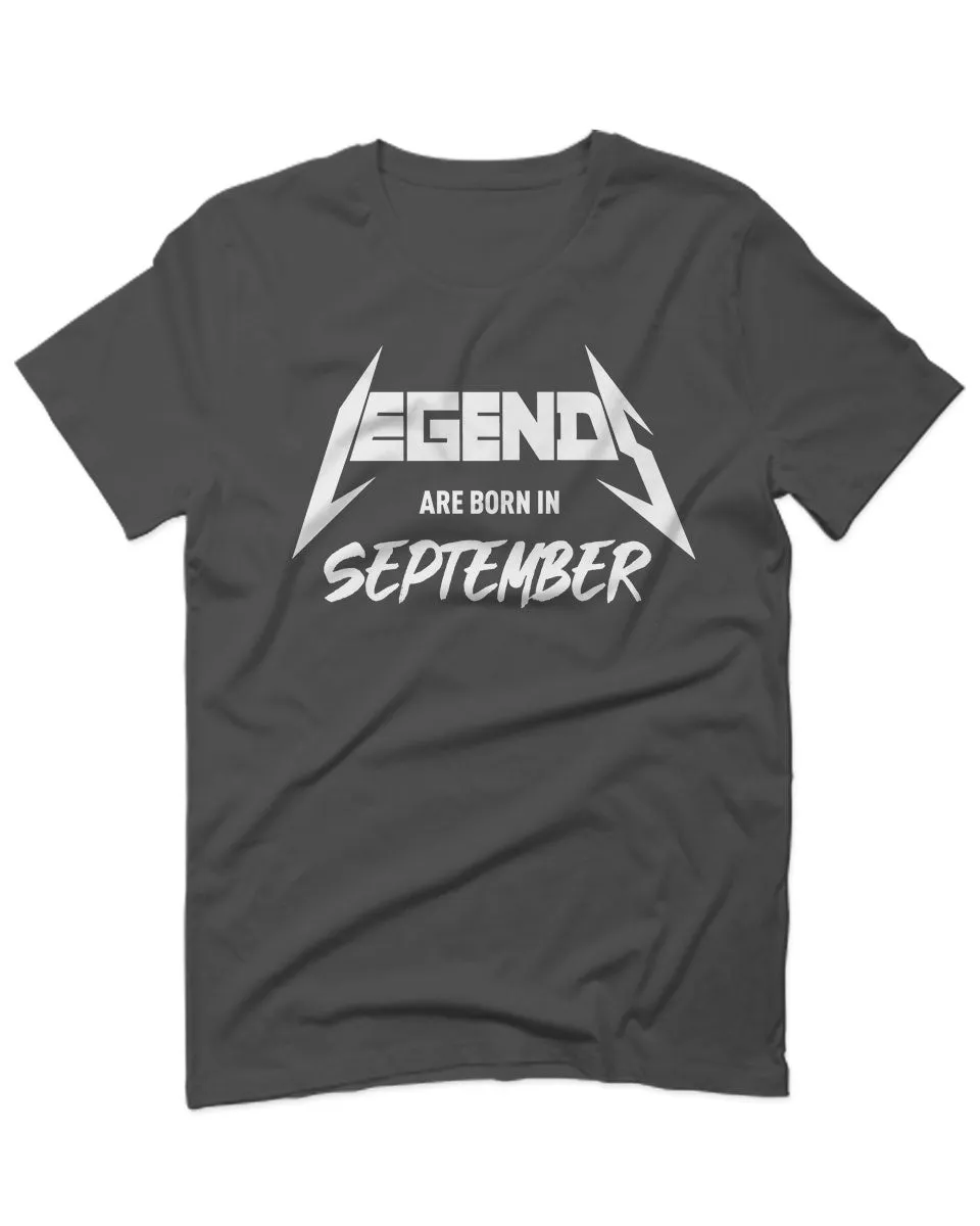 The Best Birthday Gift Legends are Born in September For men T Shirt