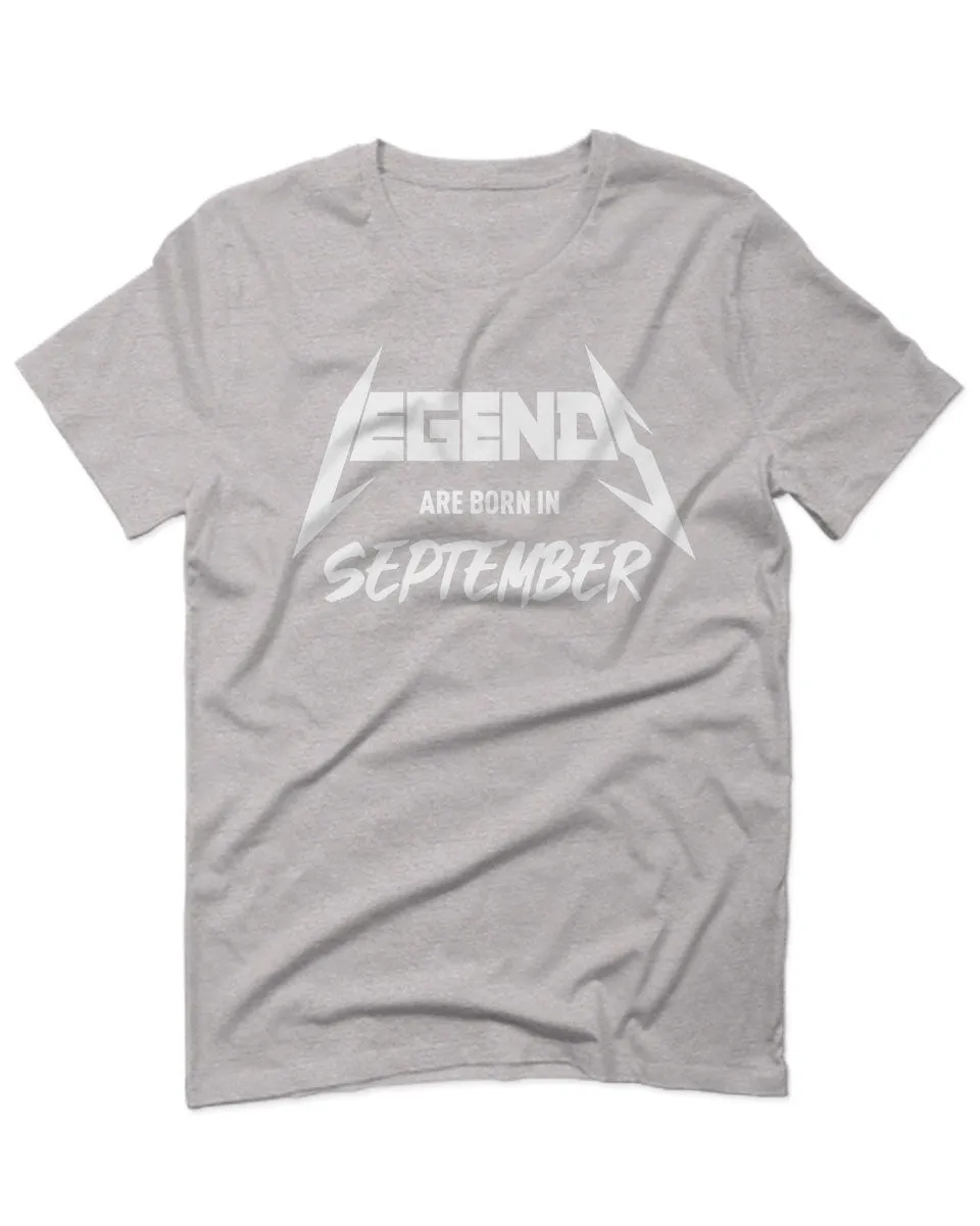 The Best Birthday Gift Legends are Born in September For men T Shirt