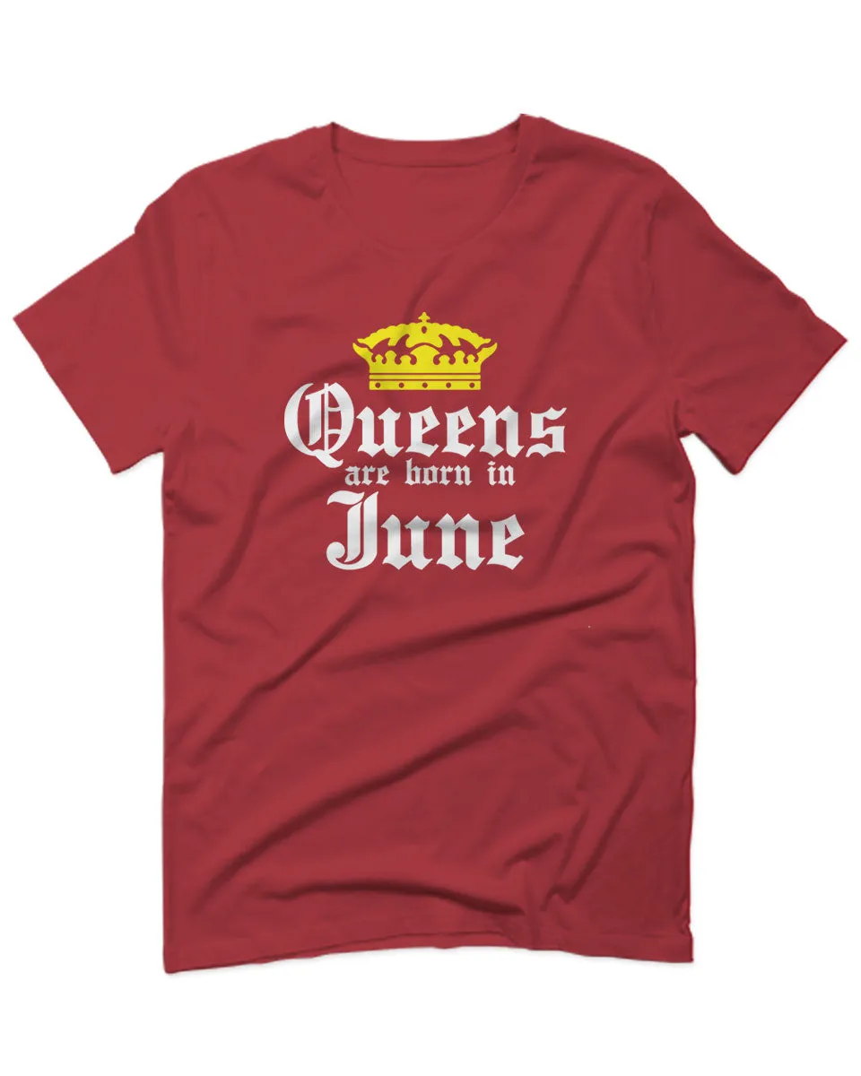 The Best Birthday Gift Queens are Born in June For men T Shirt