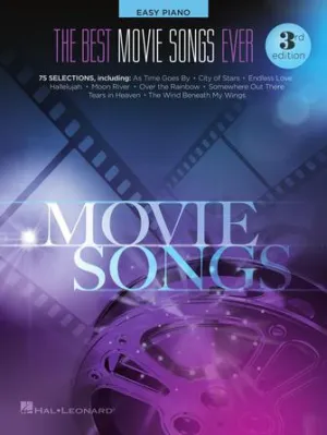 The Best Movie Songs Ever - 3rd Edition (Easy Piano)