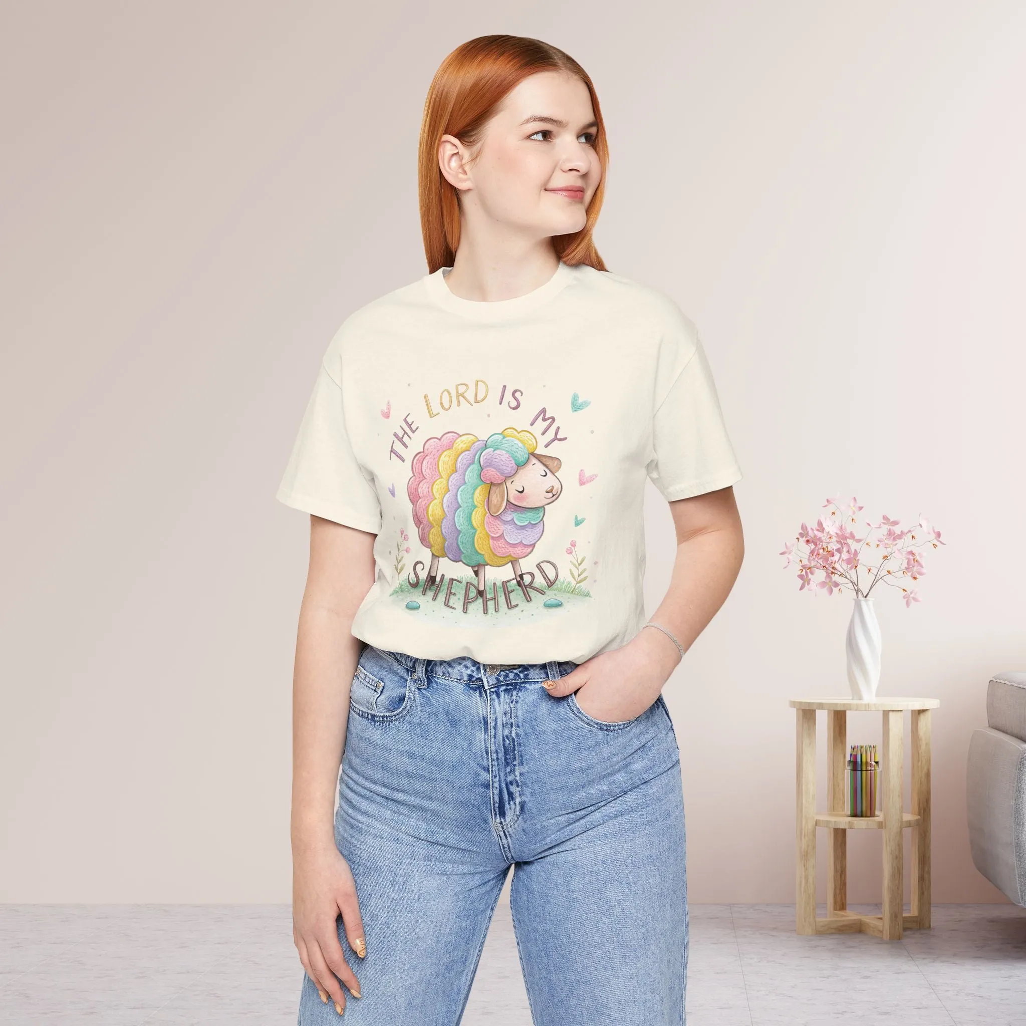 The Lord is My Shepherd Soft Cotton Tee