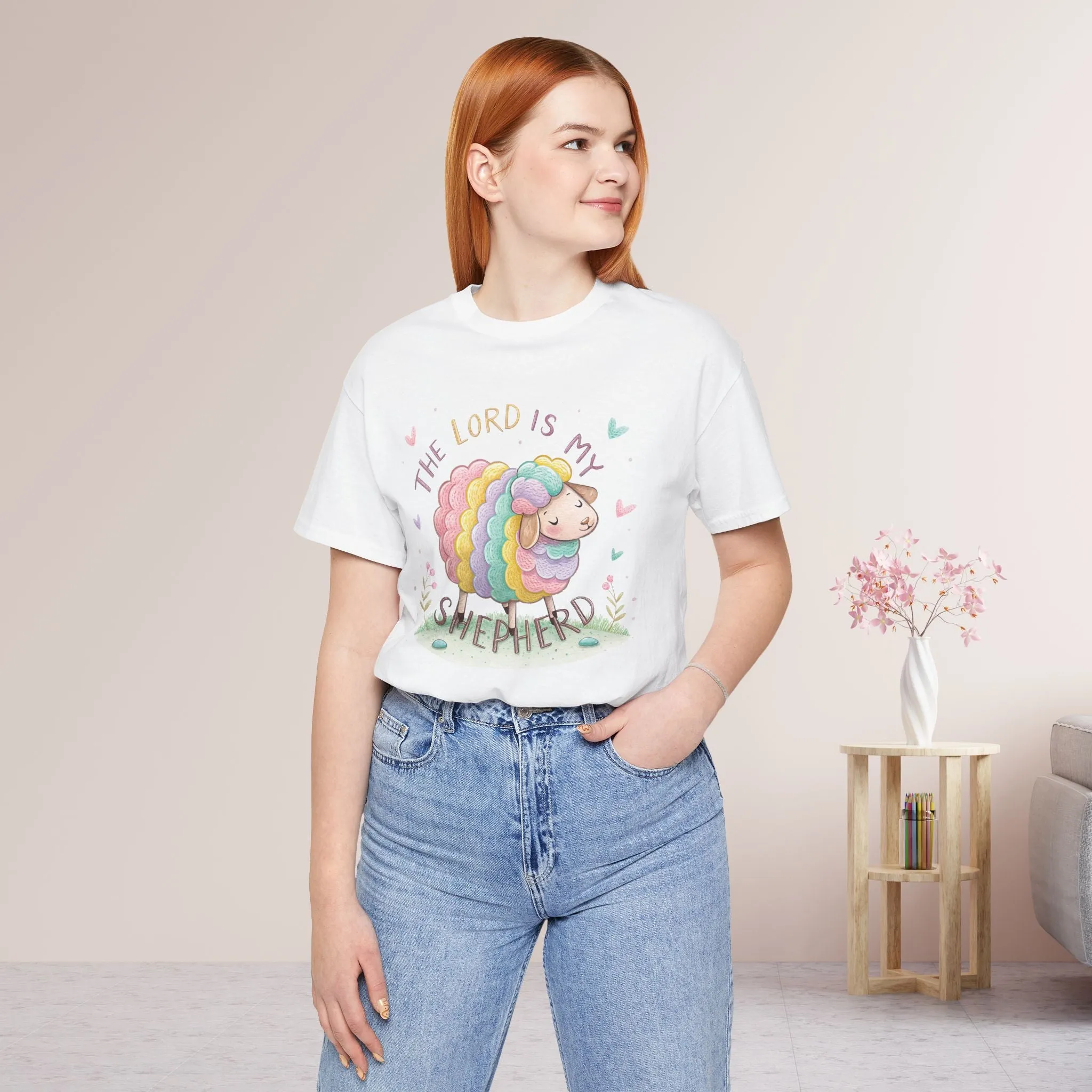 The Lord is My Shepherd Soft Cotton Tee