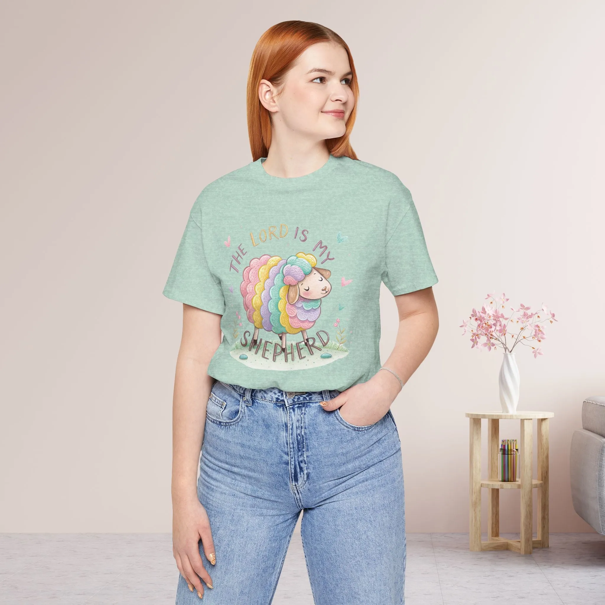 The Lord is My Shepherd Soft Cotton Tee