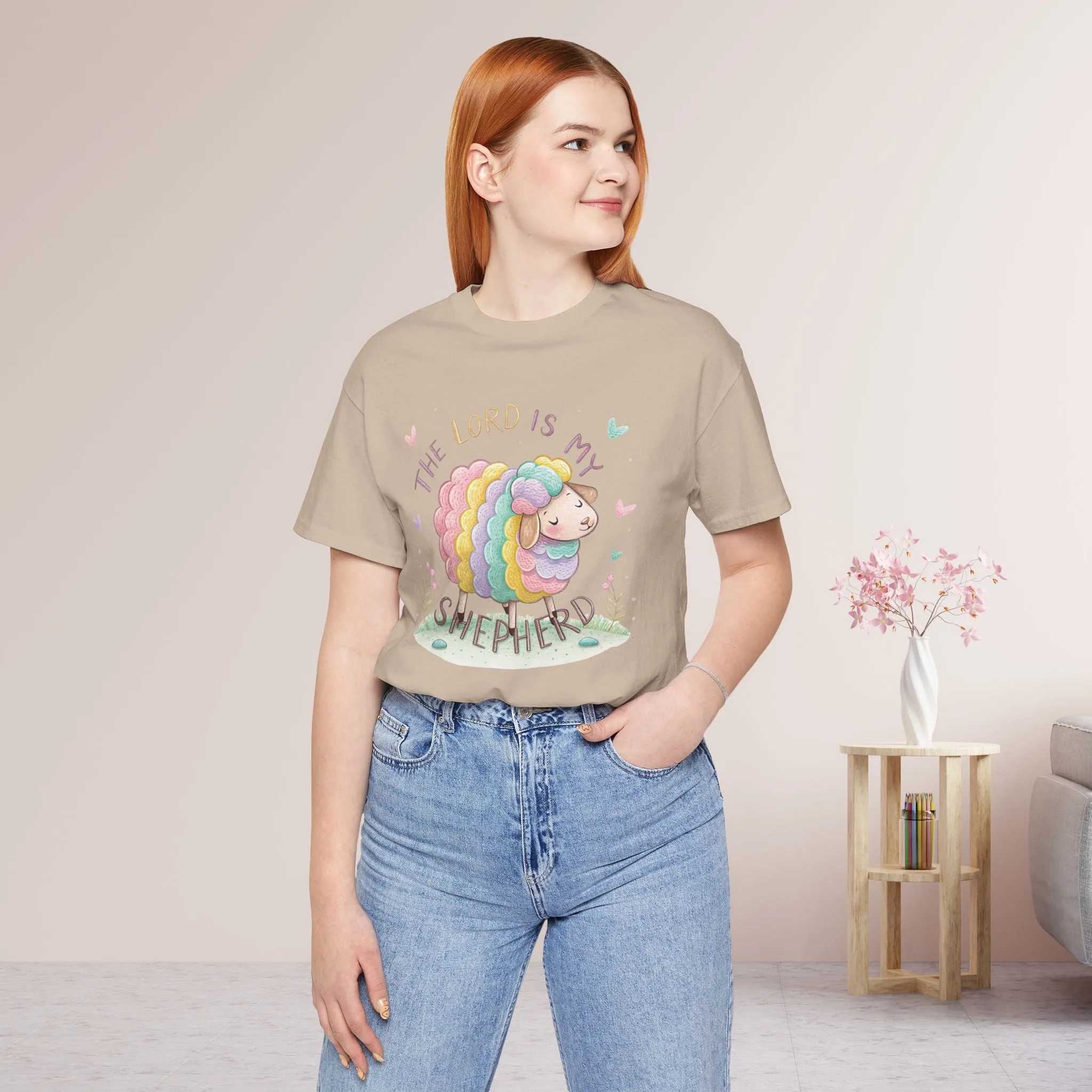 The Lord is My Shepherd Soft Cotton Tee