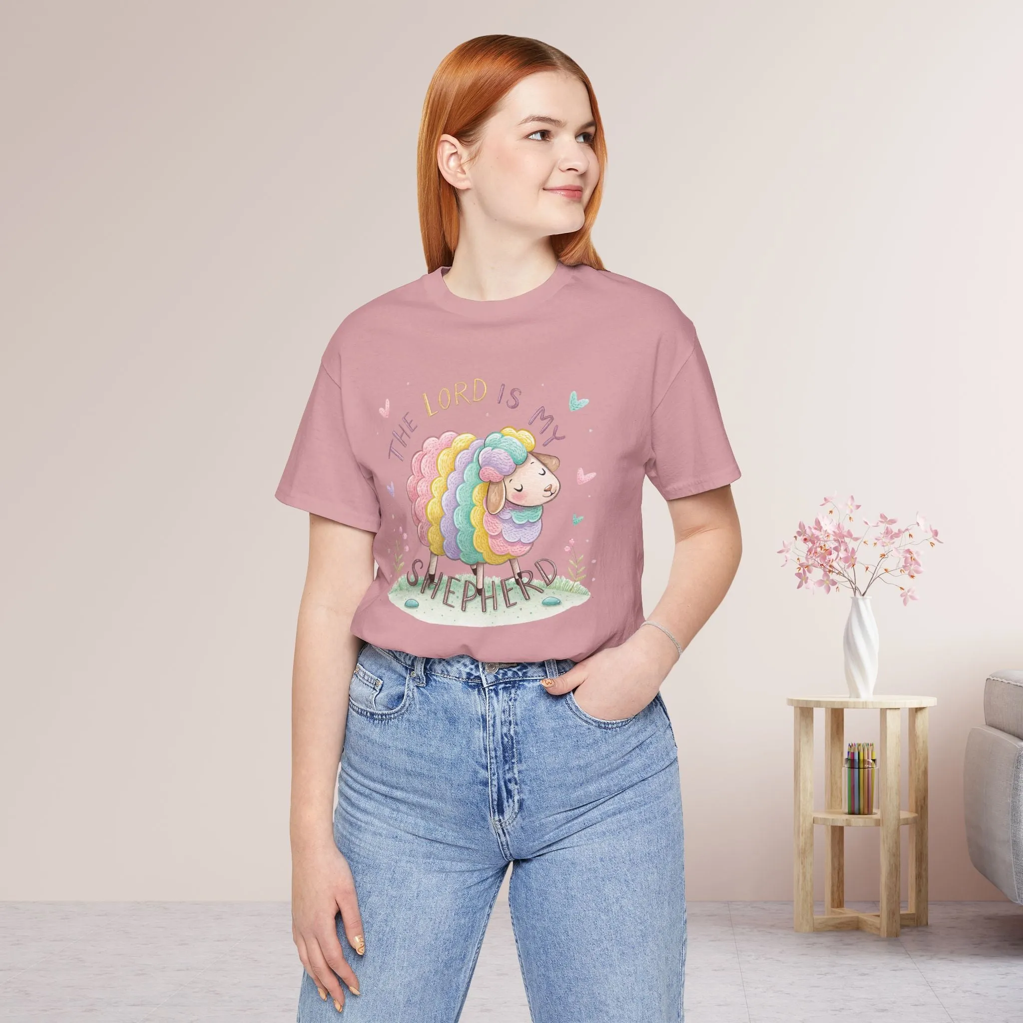 The Lord is My Shepherd Soft Cotton Tee