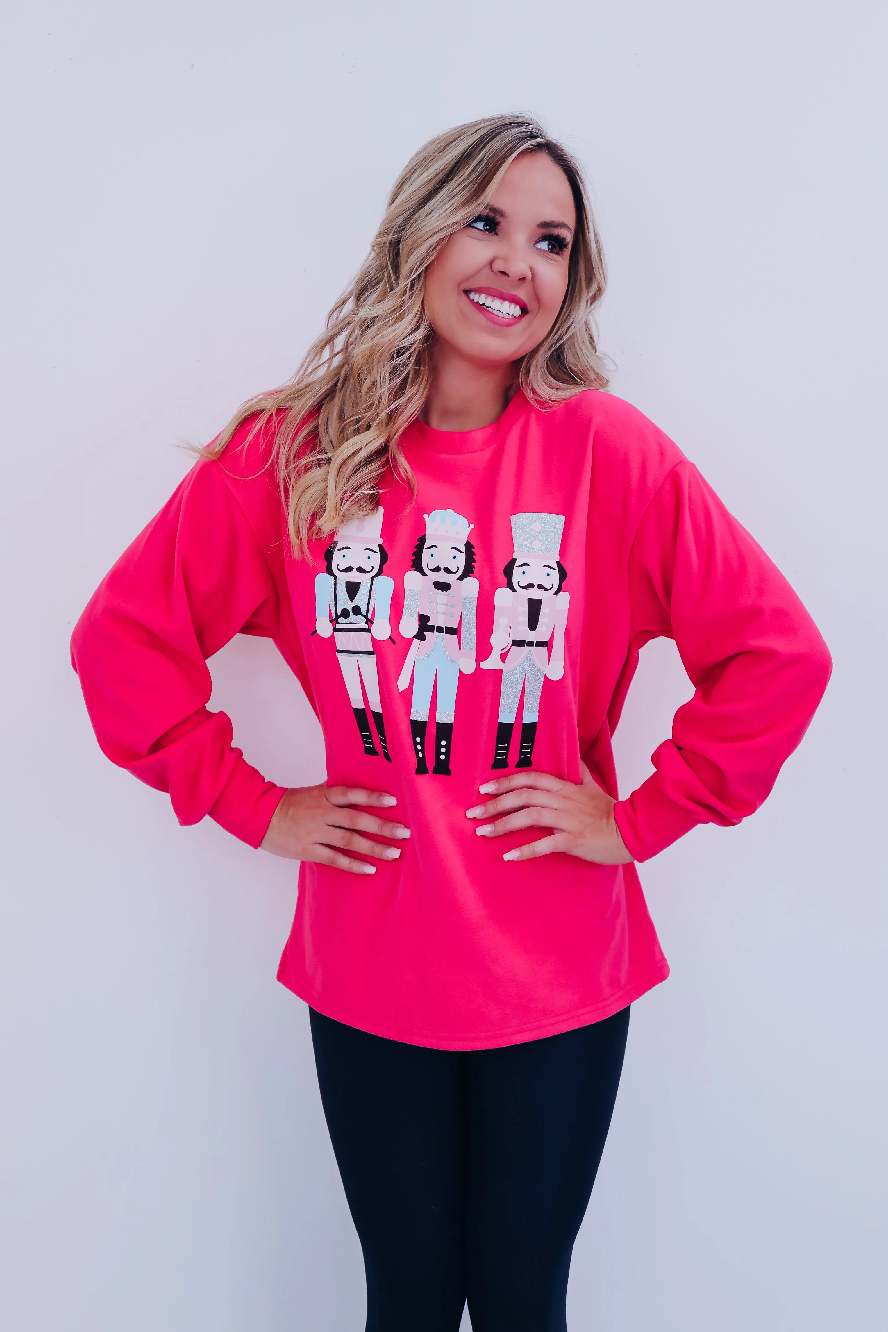 The Nutcracker Glitter Graphic Top