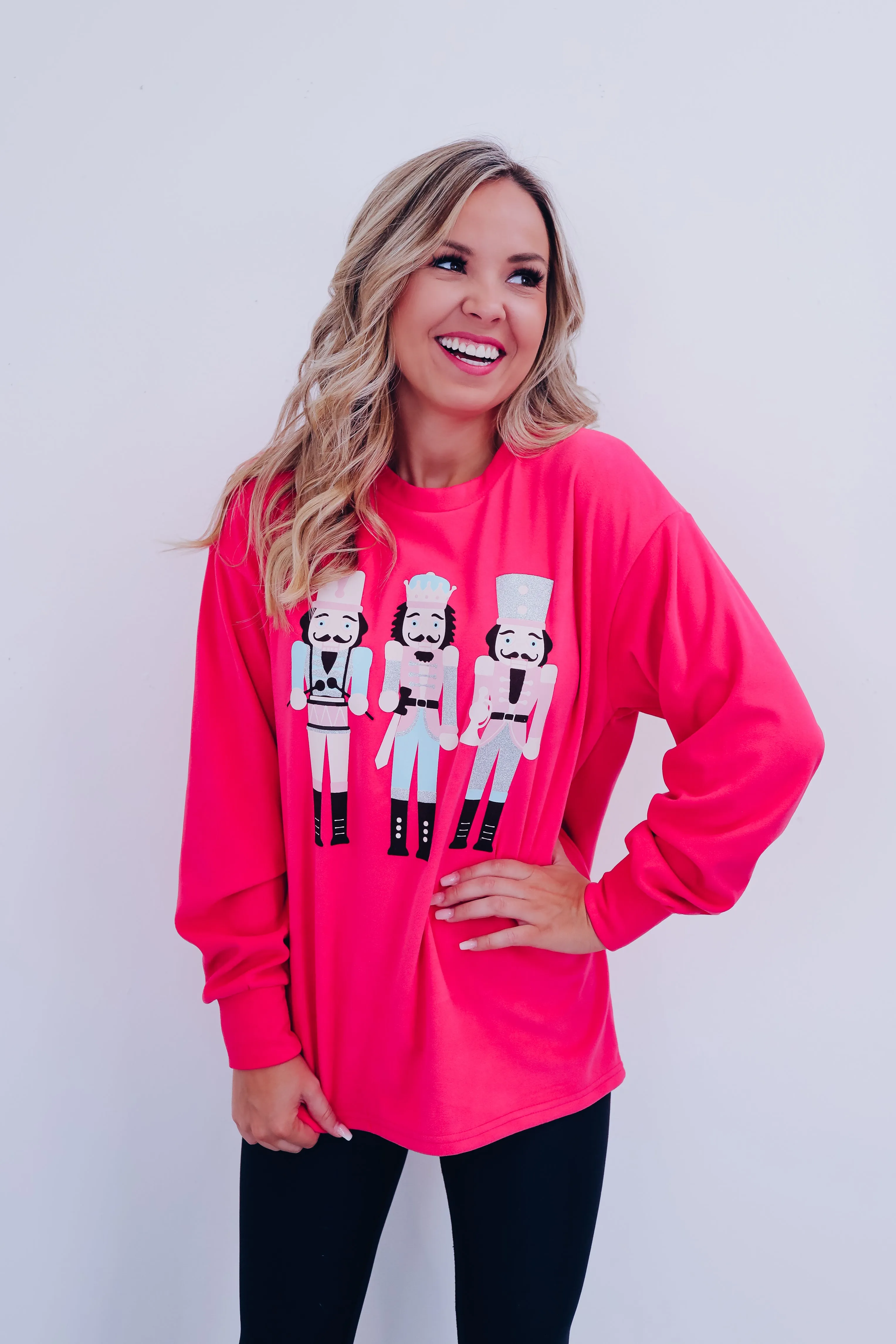 The Nutcracker Glitter Graphic Top