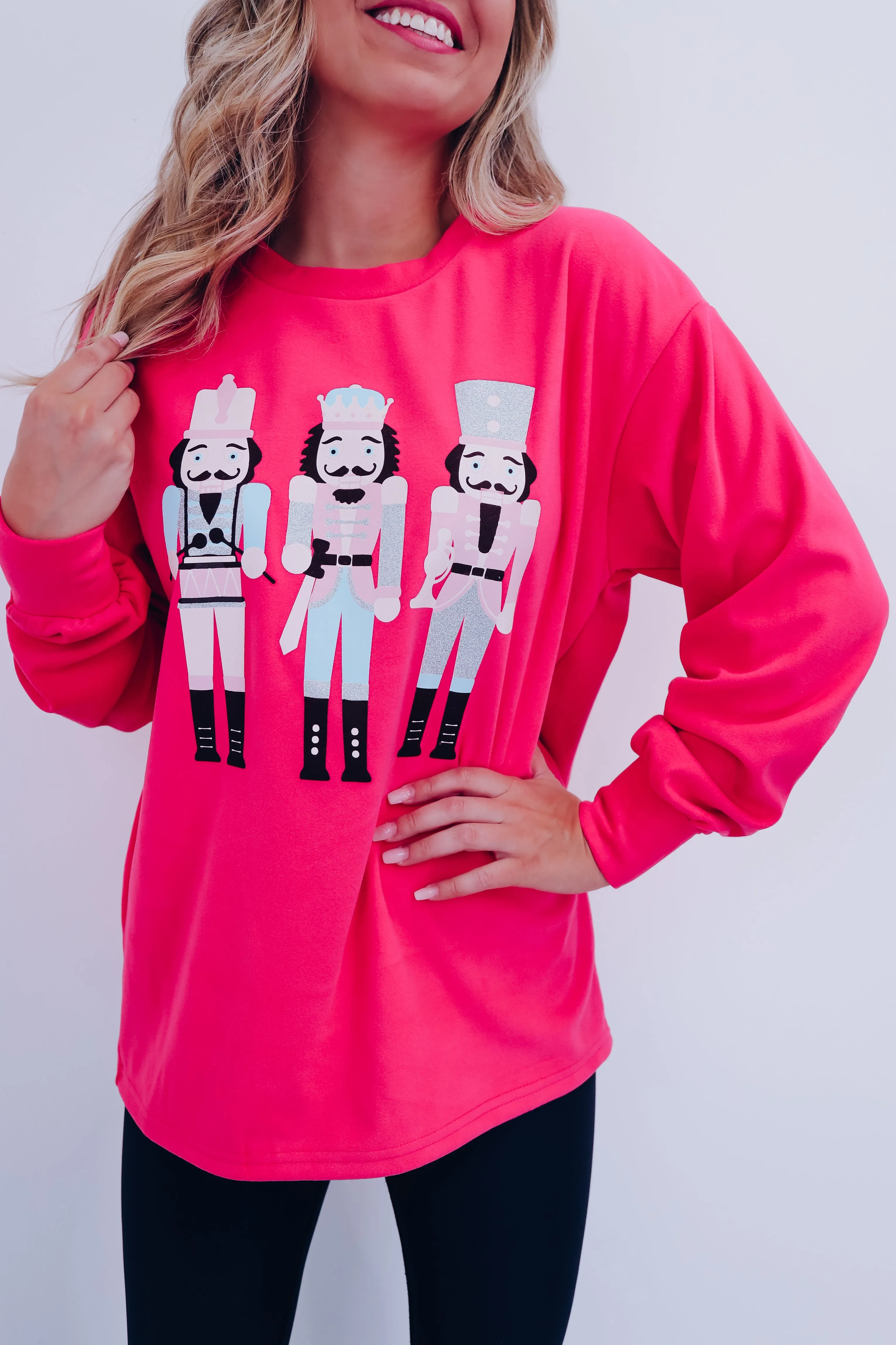 The Nutcracker Glitter Graphic Top