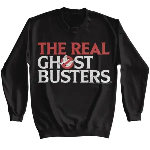 The Real Ghostbusters The Real Ghostbusters RGB Logo Black SweaT-Shirt