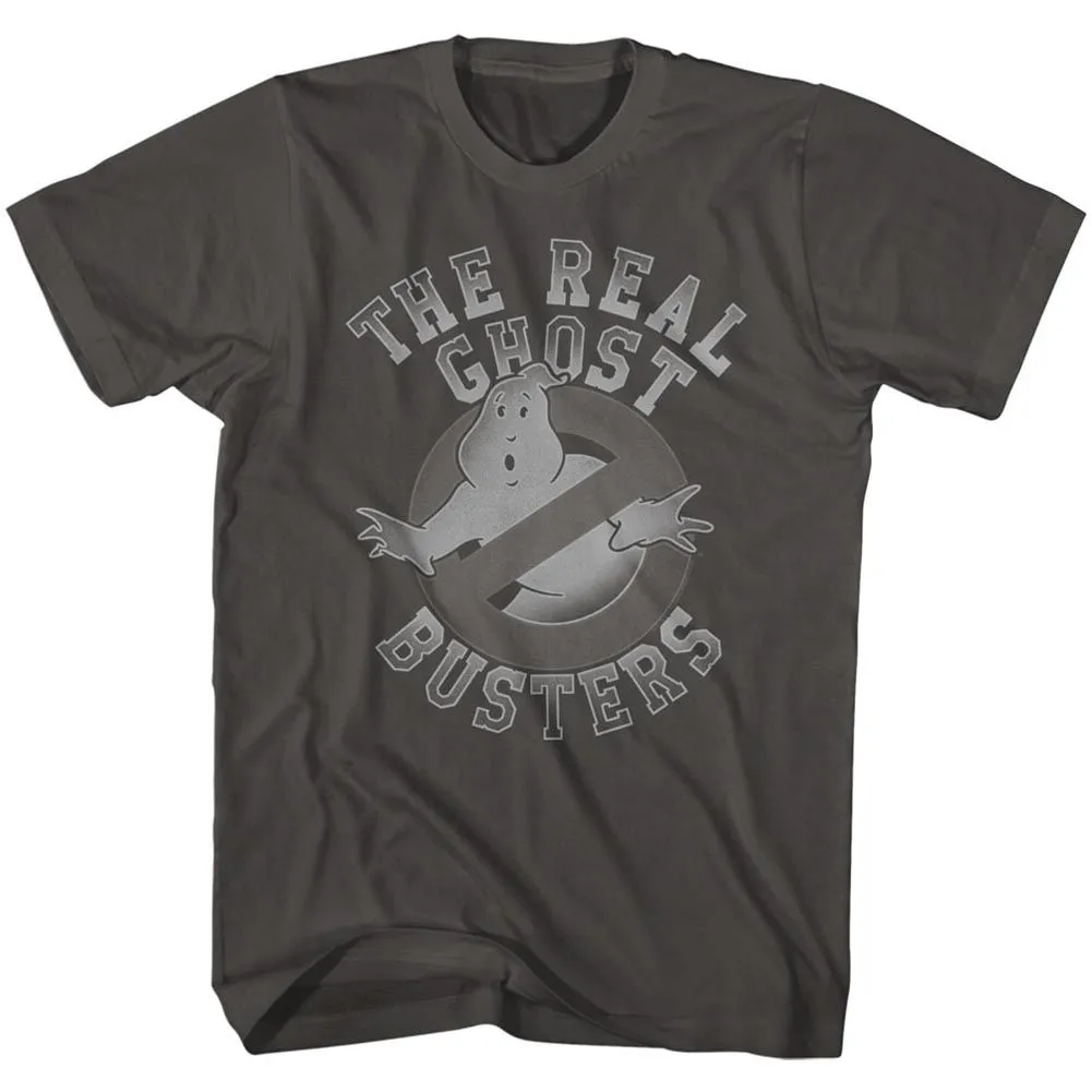 The Real Ghostbusters Tonal Ghost Symbol Smoke T-Shirt