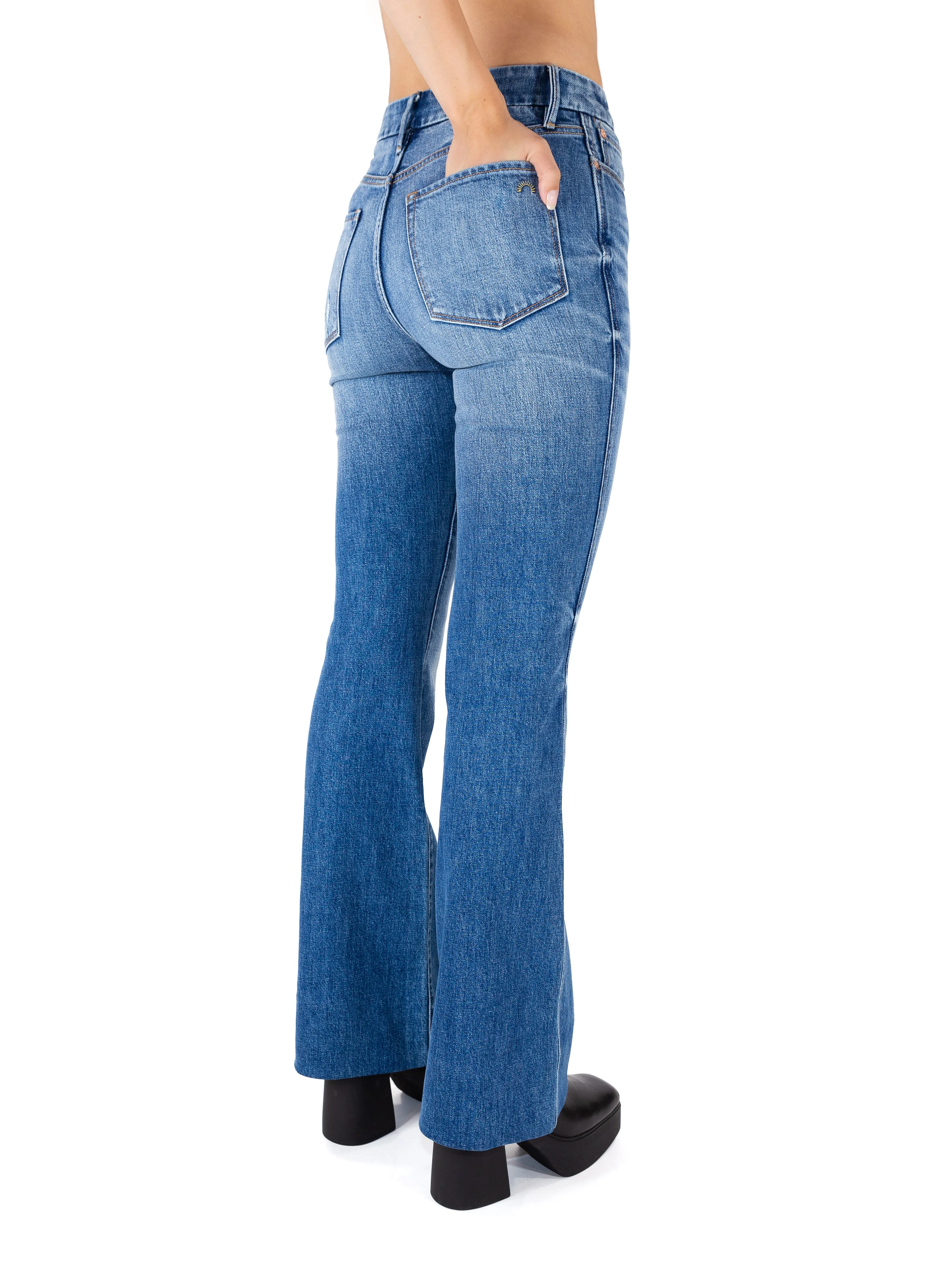 The Wanderer Flare 5 Pocket - Mabel Wash