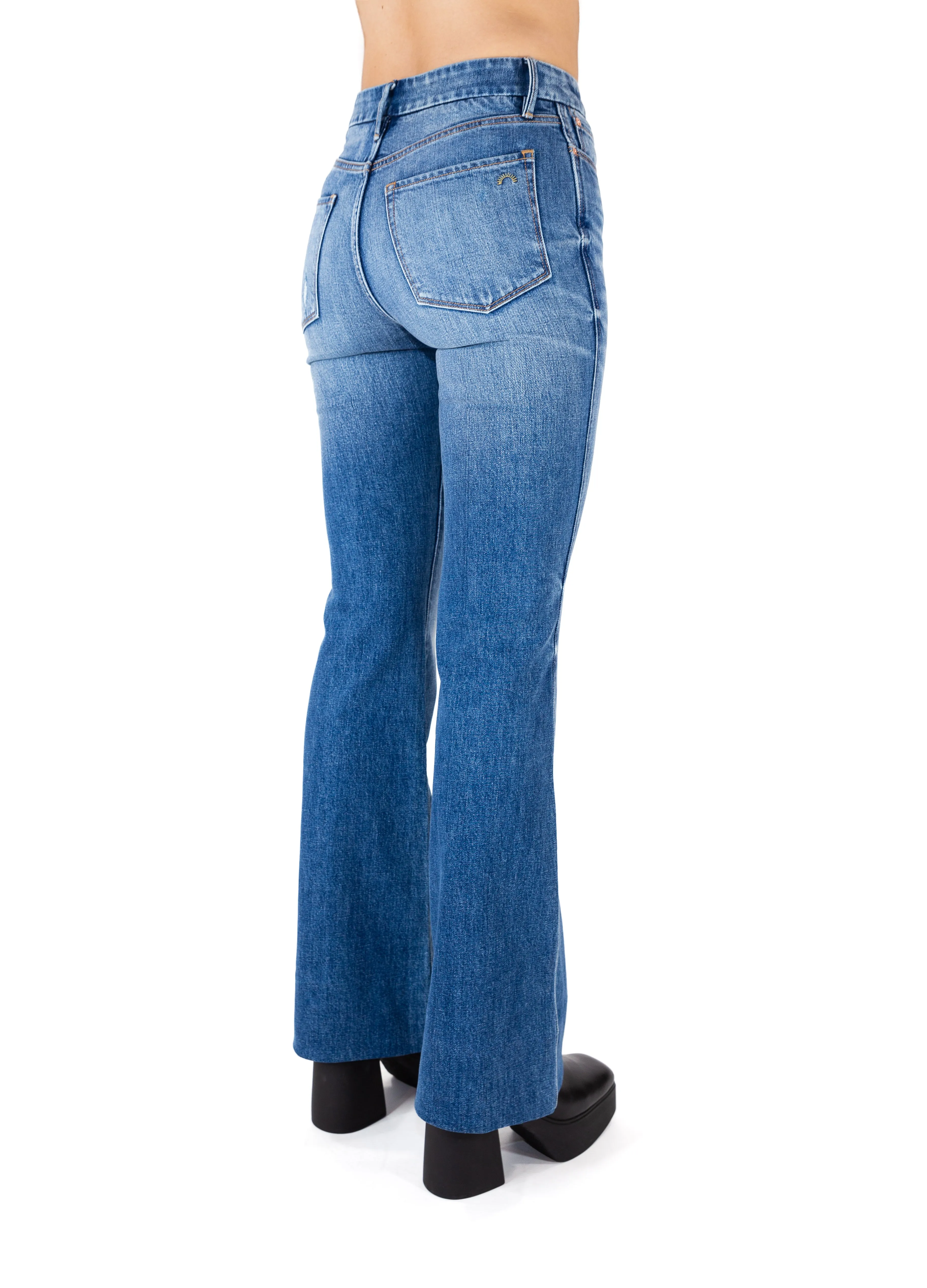 The Wanderer Flare 5 Pocket - Mabel Wash