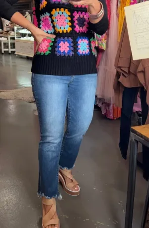 Timeless Cropped High Rise Jeans