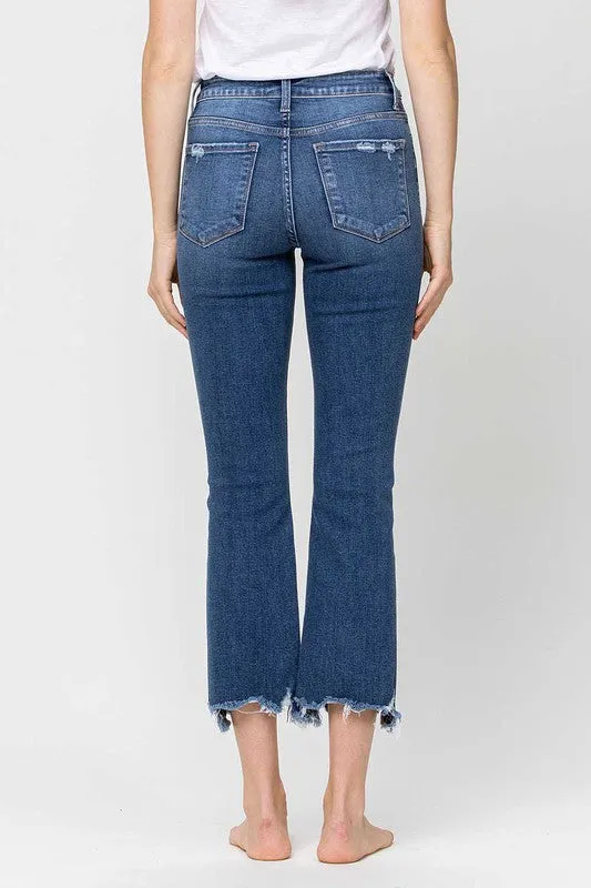 Timeless Cropped High Rise Jeans