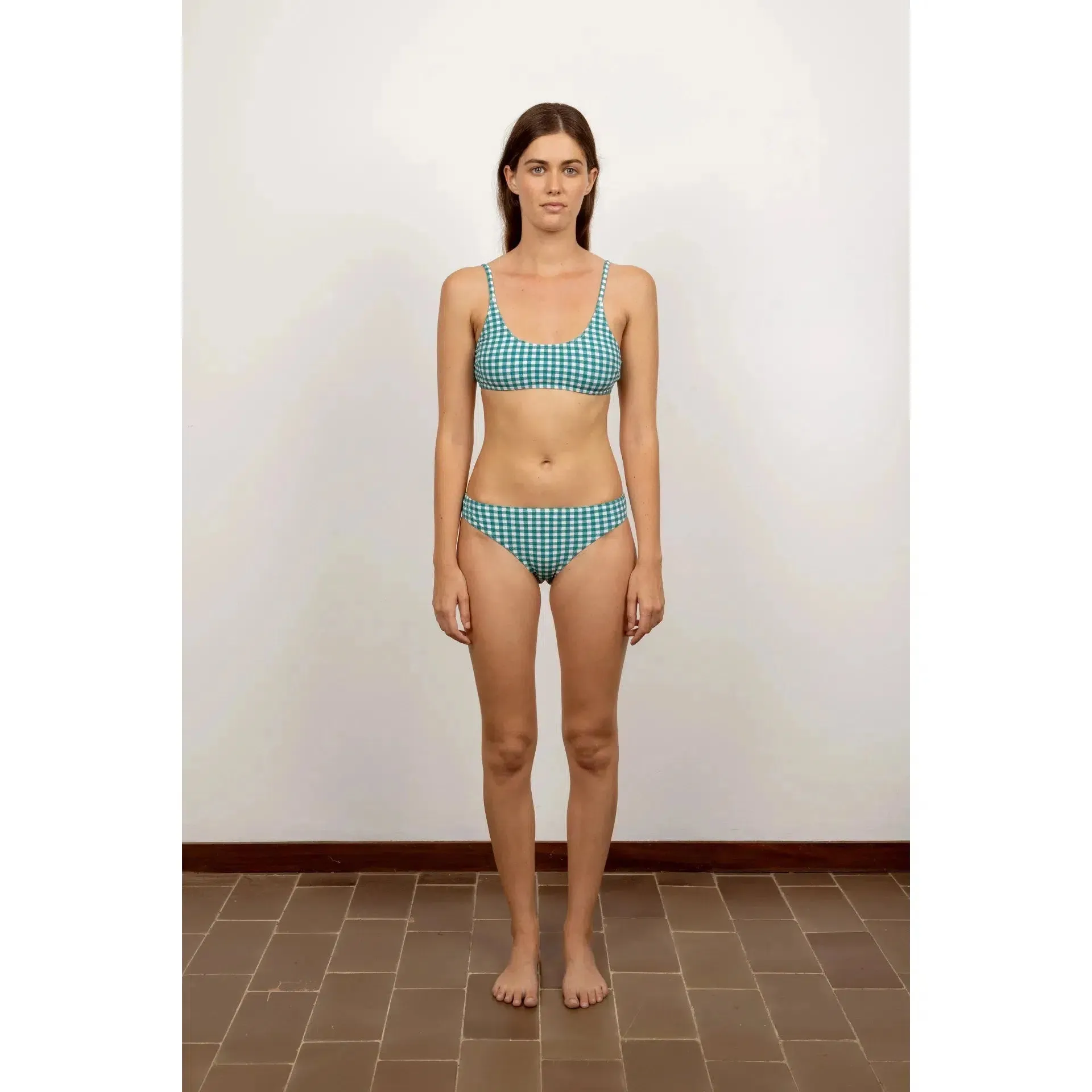 Tiny Cottons Woman - The Tiny Big Sister - Check bikini bottoms