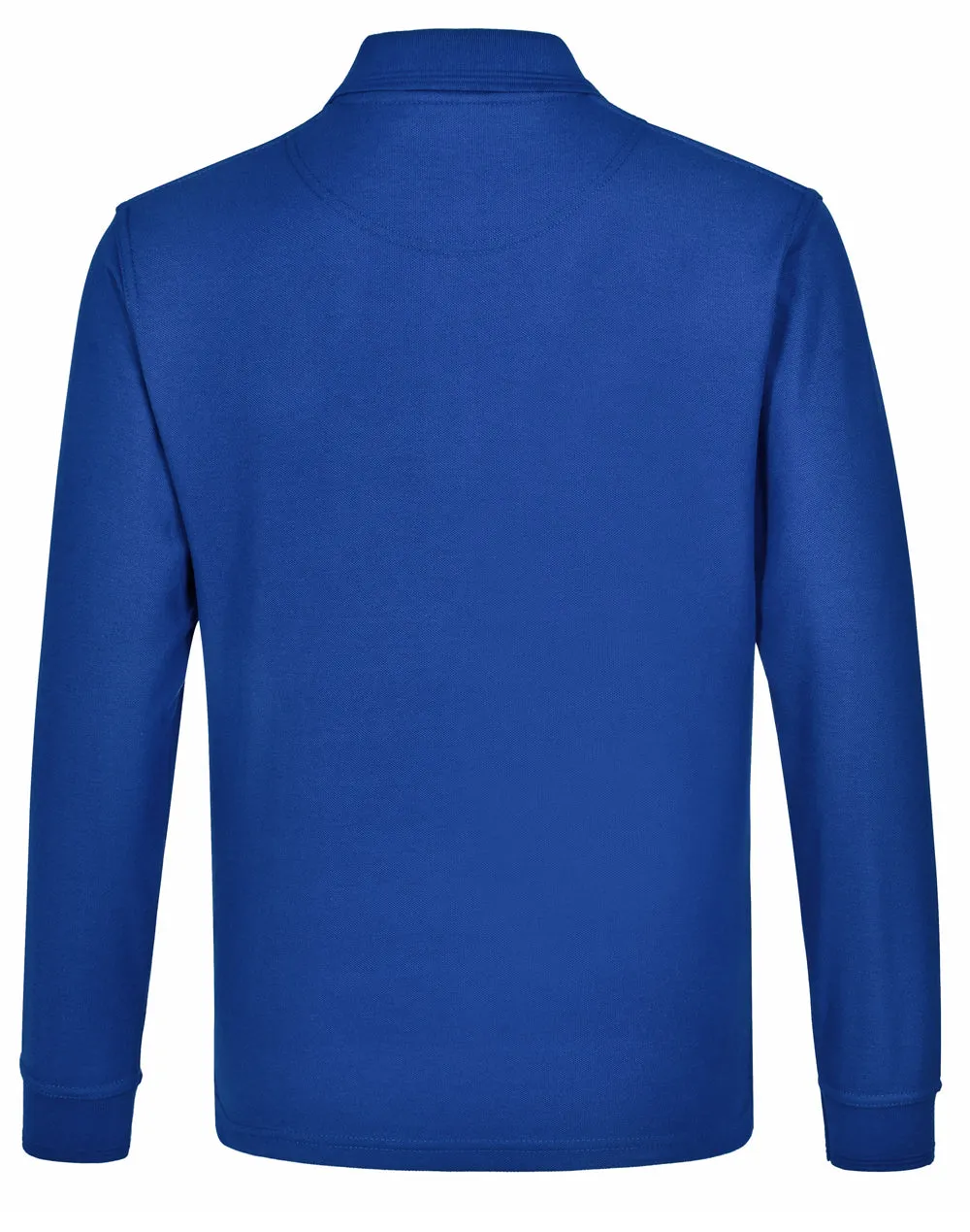 Traditional Poly/Cotton Pique LS Unisex Polo