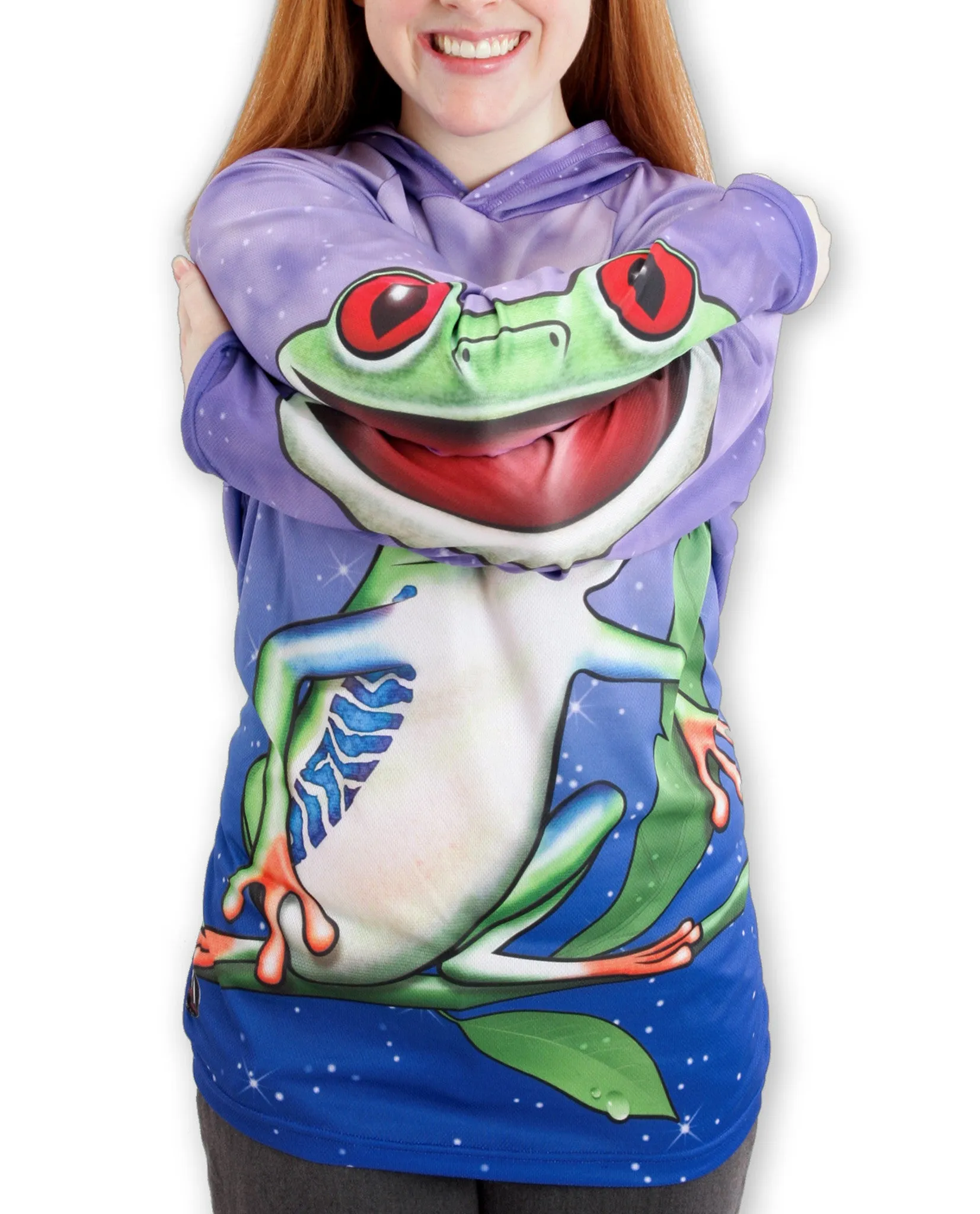 TREE FROG Hoodie Chomp Shirt by MOUTHMAN®