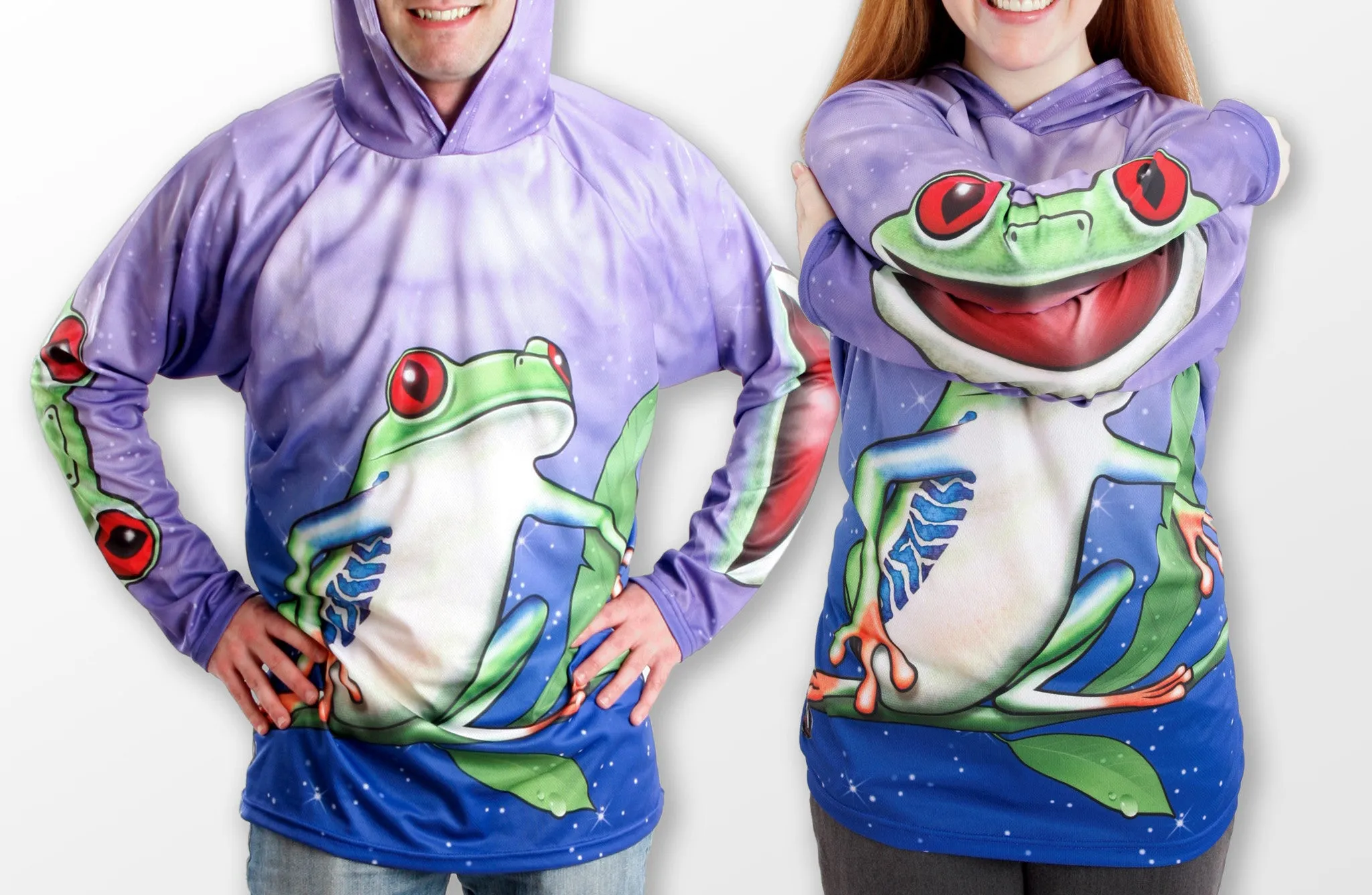 TREE FROG Hoodie Chomp Shirt by MOUTHMAN®