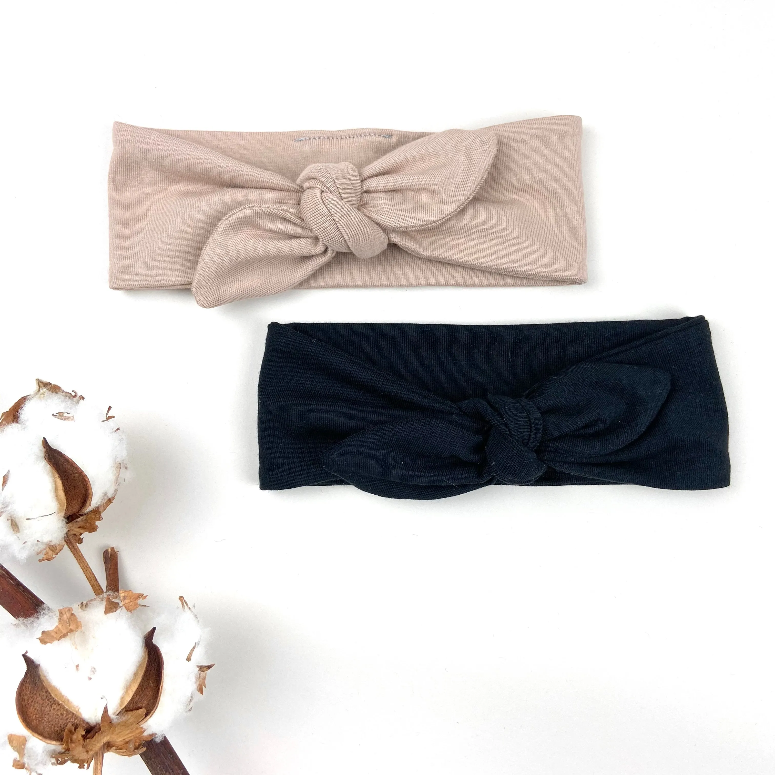 TRUFFLE KNOTTED HEAD WRAP