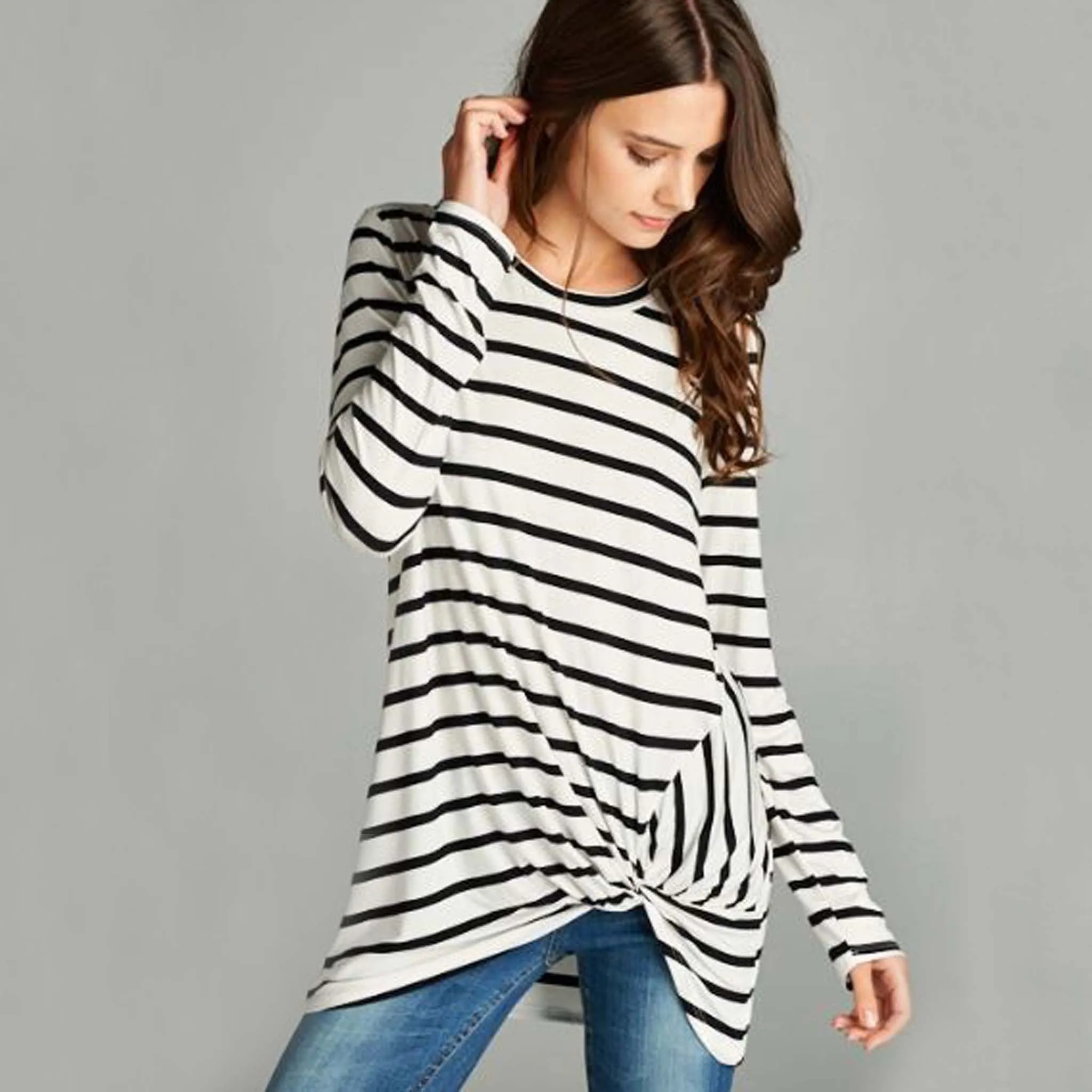 Tuck & Stripe Tee
