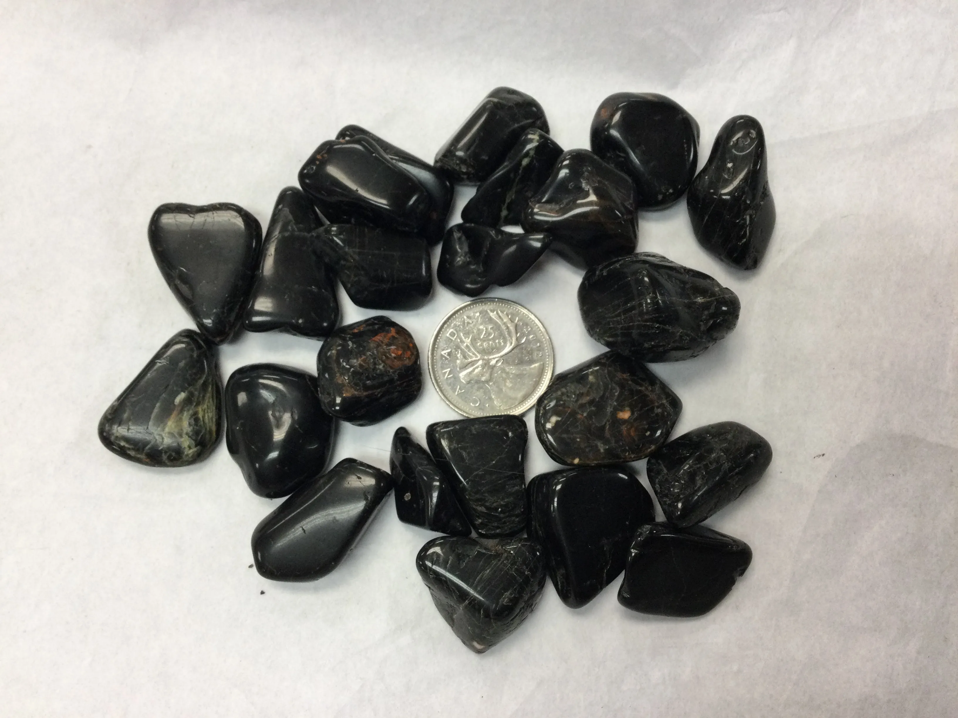 Tumbled Black Onyx