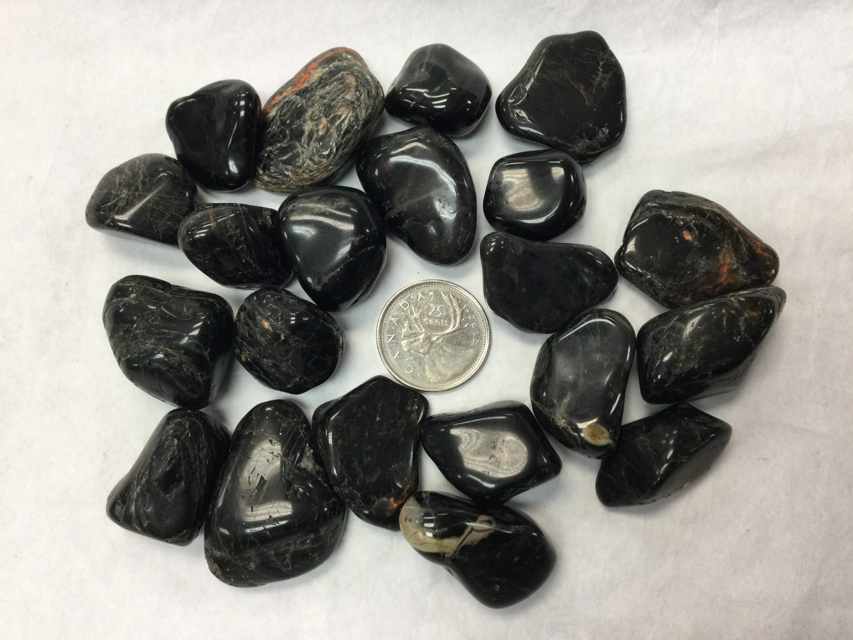 Tumbled Black Onyx