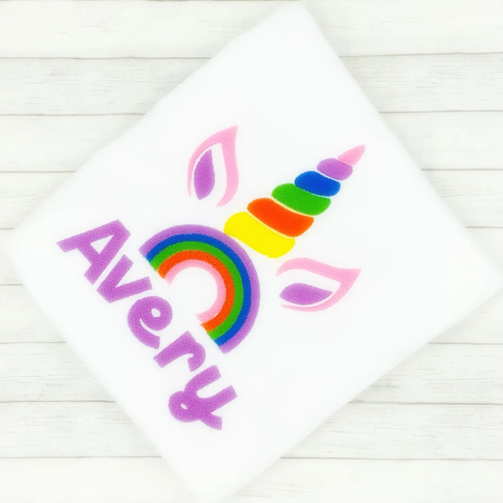 Unicorn Rainbow Name Shirt