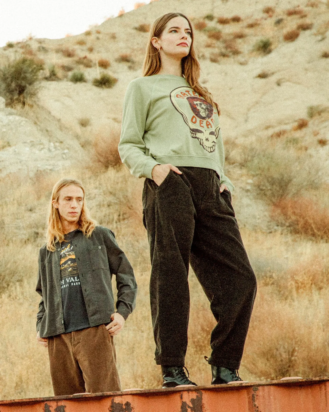 Unisex Corduroy Easy Pant