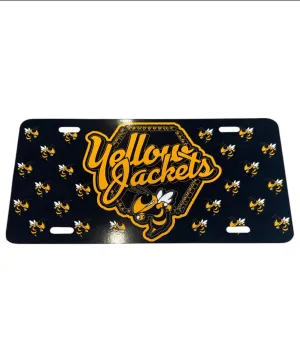Vanderbilt Yellow Jackets Licence Plate