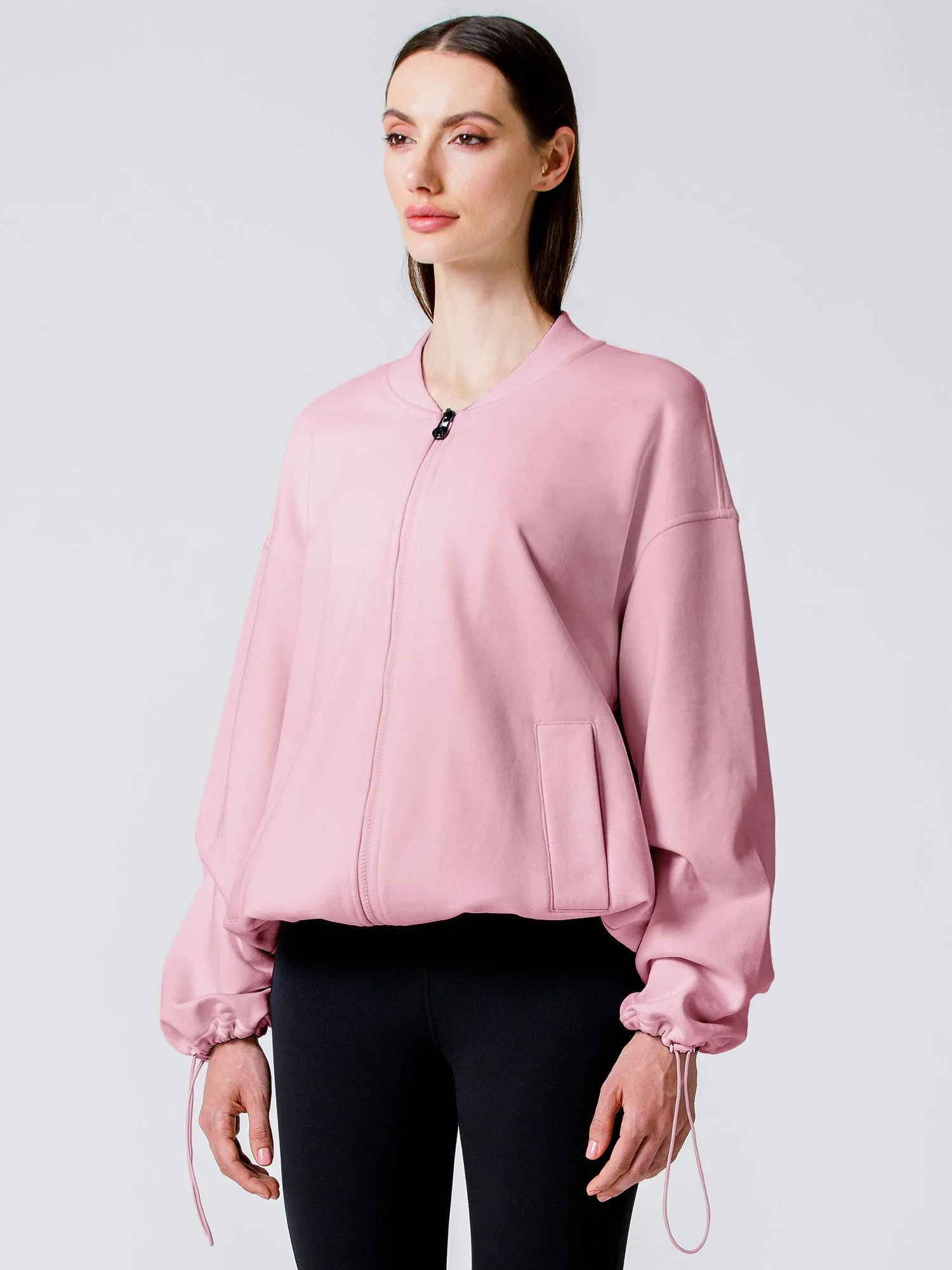 VELOCITY COTTON JACKET, PINK