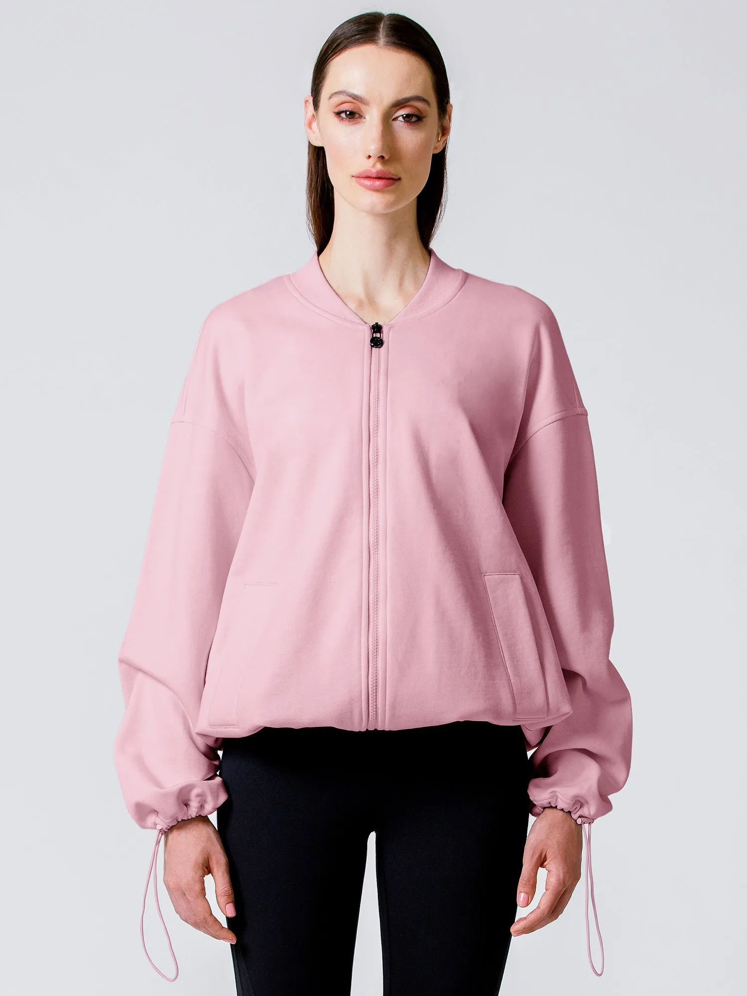 VELOCITY COTTON JACKET, PINK