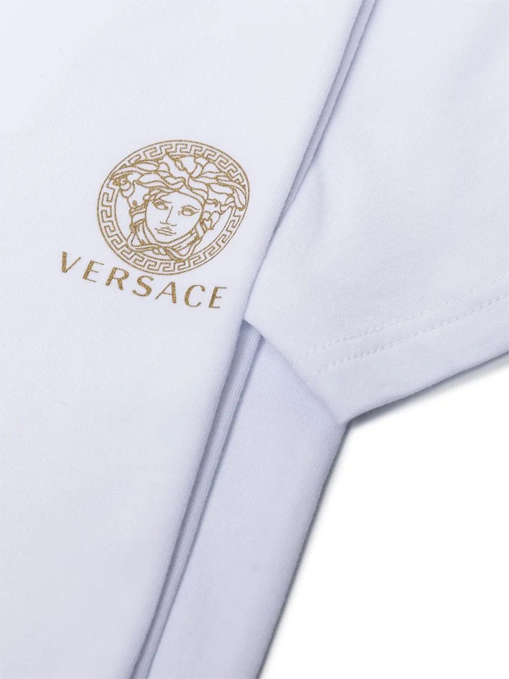 Versace T-shirts and Polos White