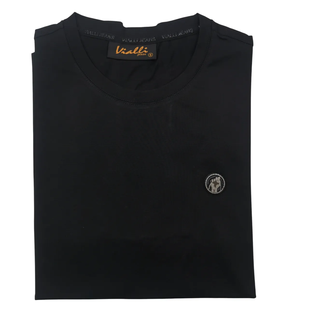 Vialli Identify Black T-Shirt