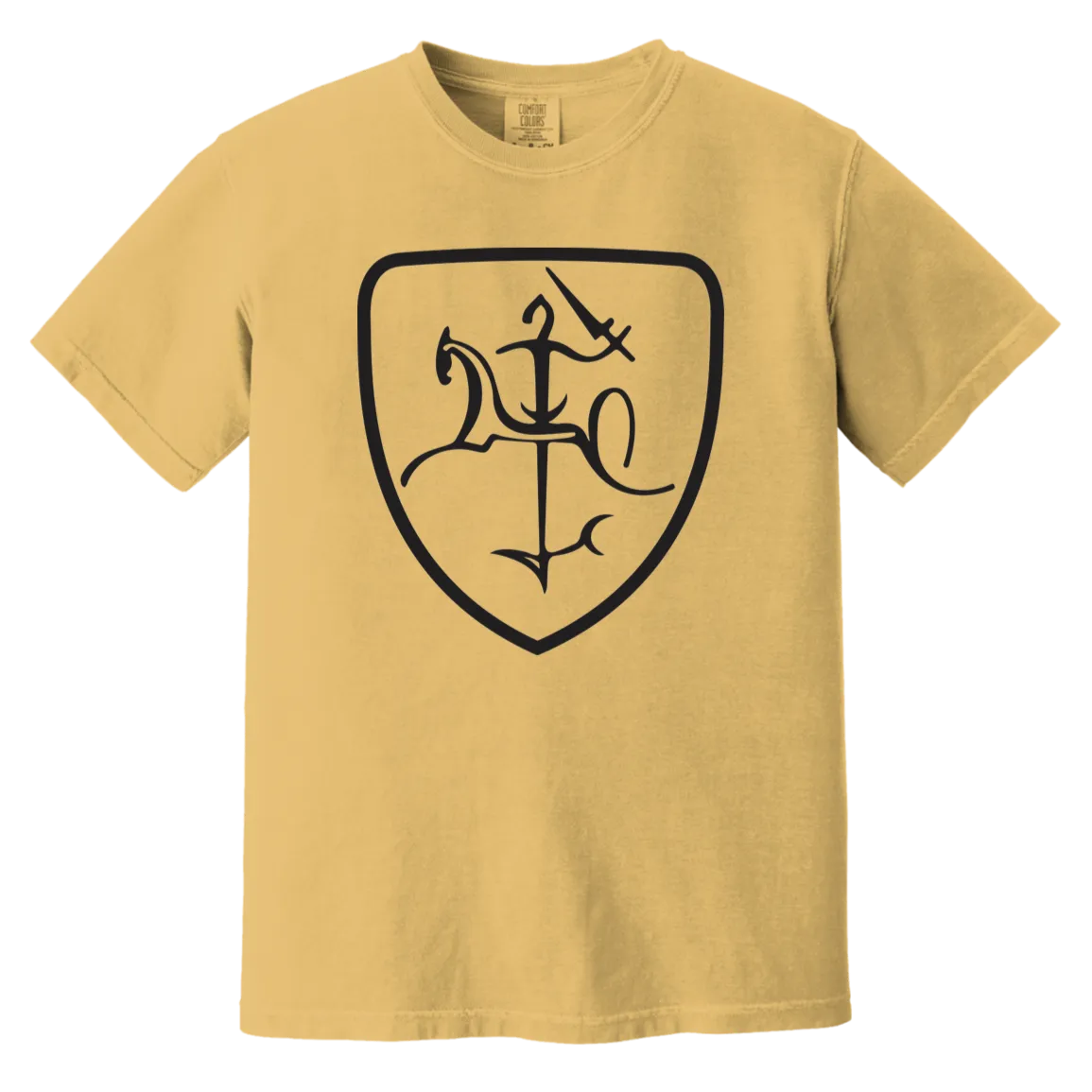 Vytis - Men/Women Unisex Soft-Washed Comfort Cotton Short Sleeve T-Shirt