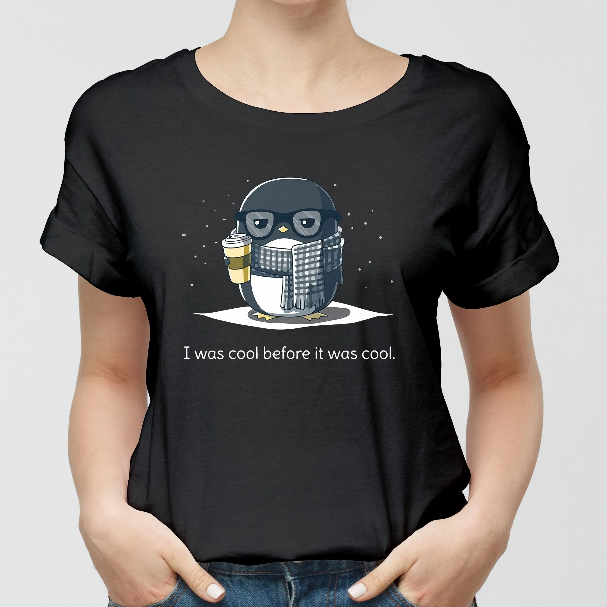 Was Cool Before it was Cool Round-Neck Unisex-T-Shirt